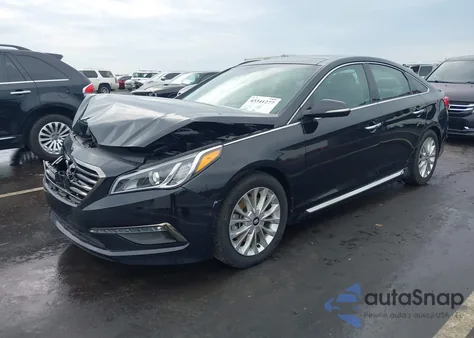 2015 Hyundai Sonata Limited from USA, damaged, VIN 5NPE34AF9FH101248